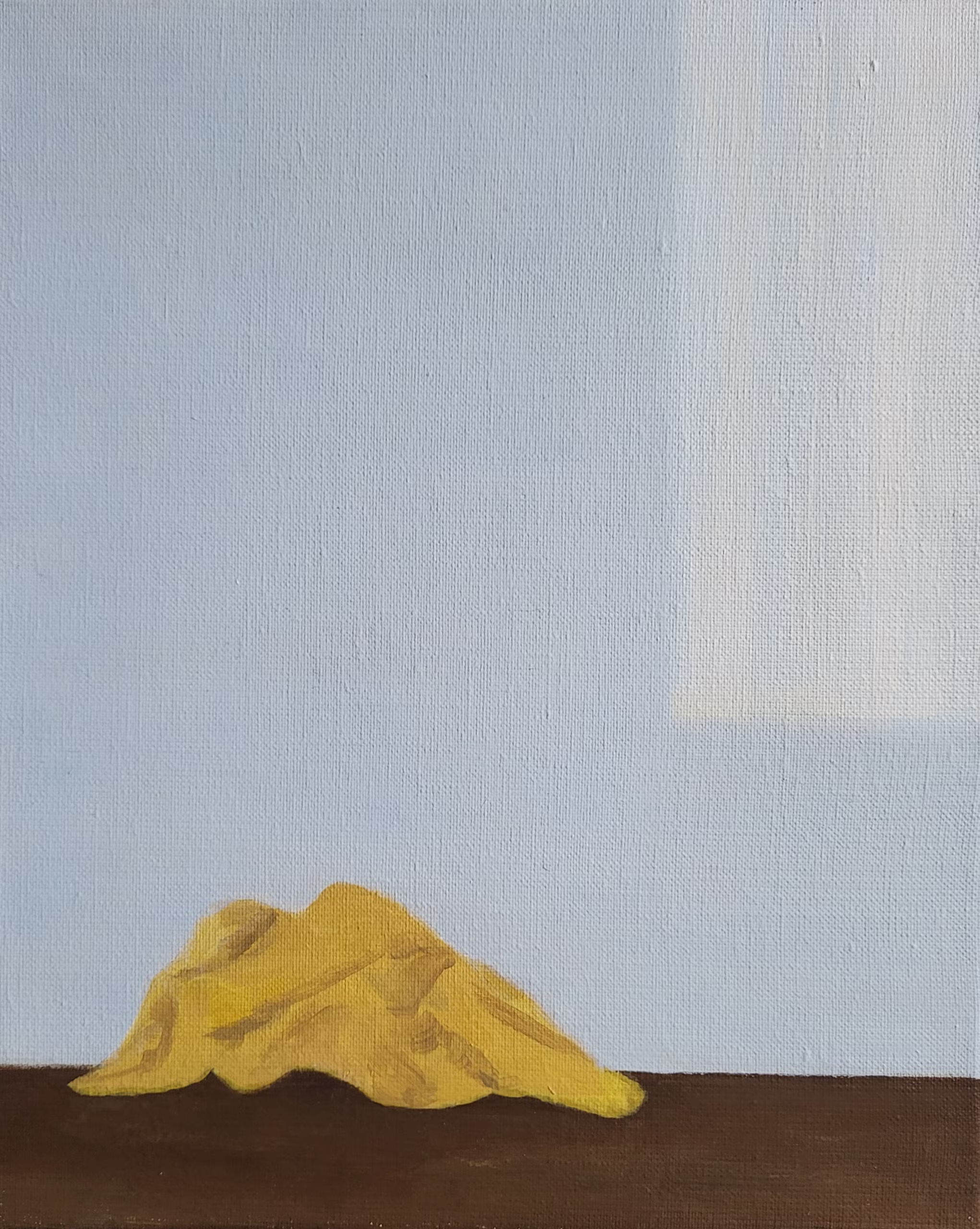 Bez tytułu 27x33 cm, akryl na płótnie, 2023